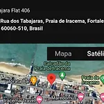 Flat mobiliado na Praia de Iracema à Beira Mar 406